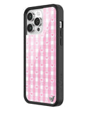 Gingham Hearts | Pink iPhone Case - Aaria Tees Aaria Tees