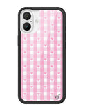Gingham Hearts | Pink iPhone Case - Aaria Tees Aaria Tees