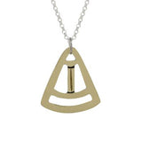 Metal Ztepos Brass Necklace - Aaria Tees Aaria Tees