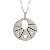 Sun Kin Sterling Silver Necklace - Aaria Tees Aaria Tees