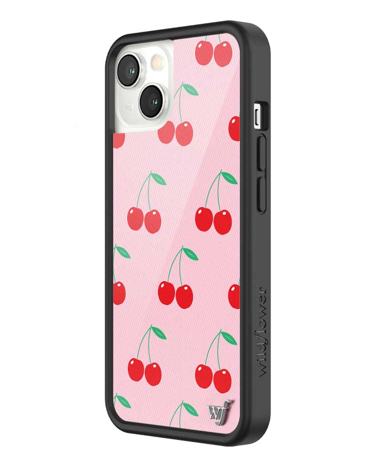 Pink Cherries iPhone Case - Aaria Tees Aaria Tees