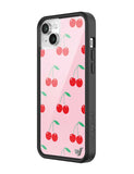 Pink Cherries iPhone Case - Aaria Tees Aaria Tees