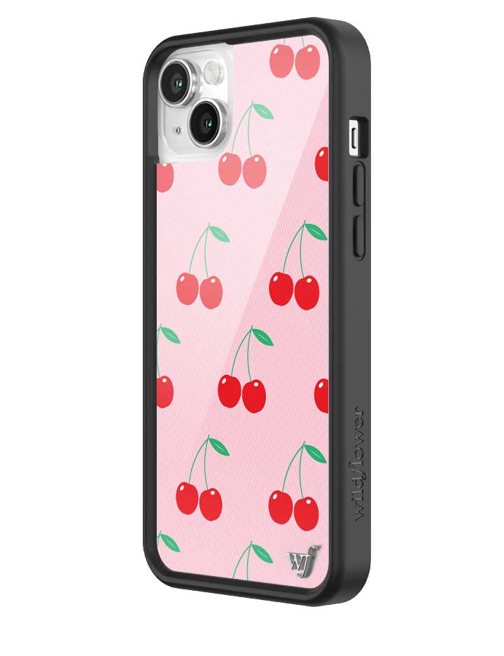 Pink Cherries iPhone Case - Aaria Tees Aaria Tees