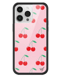 Pink Cherries iPhone Case - Aaria Tees Aaria Tees