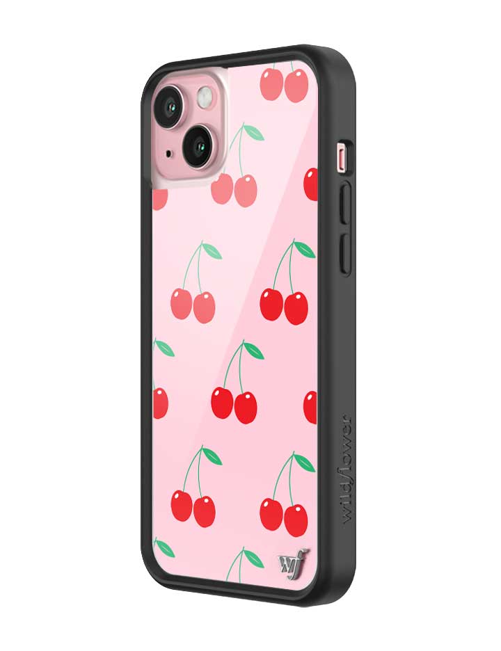 Pink Cherries iPhone Case - Aaria Tees Aaria Tees