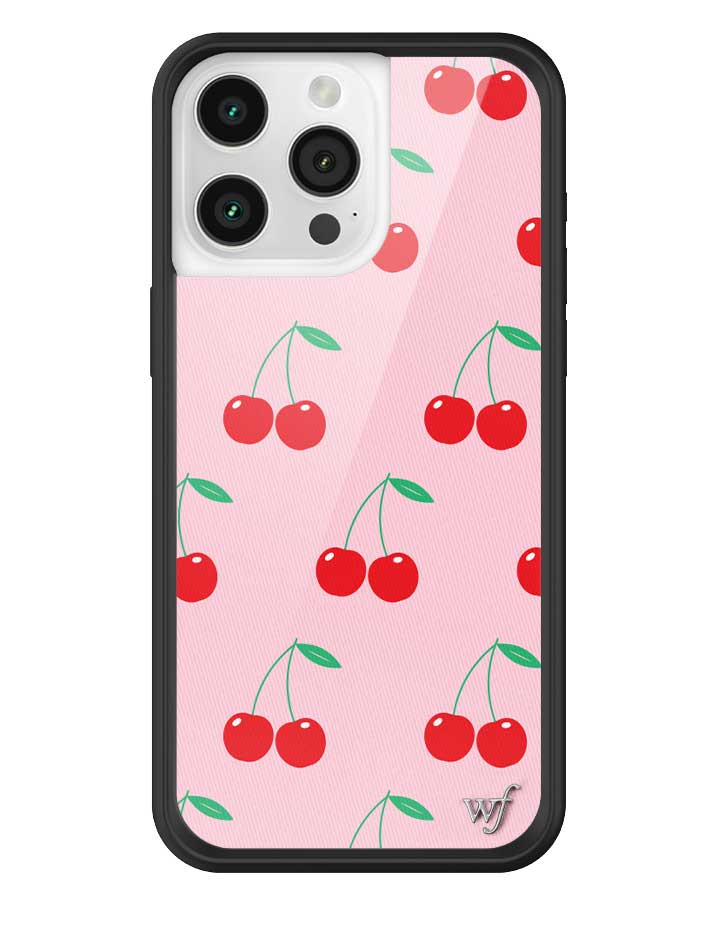 Pink Cherries iPhone Case - Aaria Tees Aaria Tees