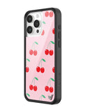 Pink Cherries iPhone Case - Aaria Tees Aaria Tees