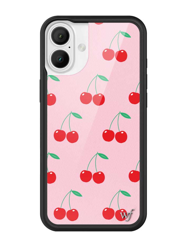 Pink Cherries iPhone Case - Aaria Tees Aaria Tees