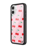 Pink Cherries iPhone Case - Aaria Tees Aaria Tees