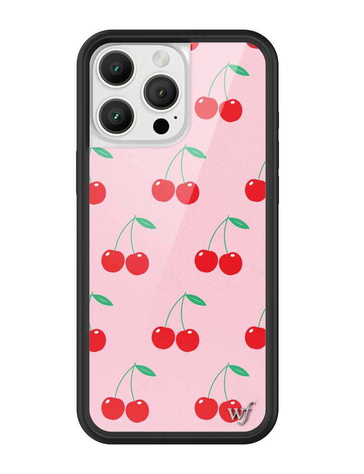 Pink Cherries iPhone Case - Aaria Tees Aaria Tees