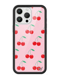 Pink Cherries iPhone Case - Aaria Tees Aaria Tees