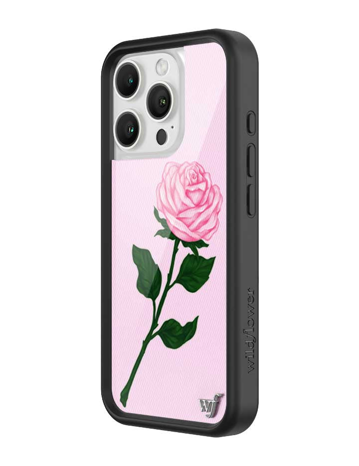 Pink Rose iPhone Case - Aaria Tees Aaria Tees