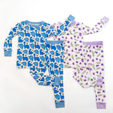 Children's Two-piece Bamboo Pajamas Aaria Tees