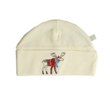 roll up hat | ivory moose embroidery - Aaria Tees Aaria Tees