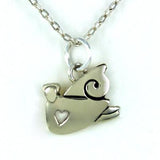 Peace Angel Mixed Metals Necklace - Aaria Tees Aaria Tees