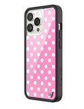 Polka Dot | Pink and White iPhone Case Aaria Tees