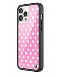 Polka Dot | Pink and White iPhone Case Aaria Tees
