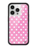 Polka Dot | Pink and White iPhone Case Aaria Tees