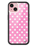 Polka Dot | Pink and White iPhone Case Aaria Tees