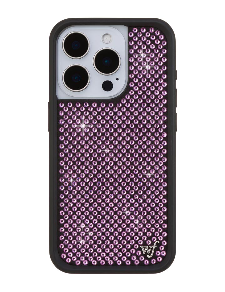 Rhinestone iPhone Case | Pink - Aaria Tees Aaria Tees