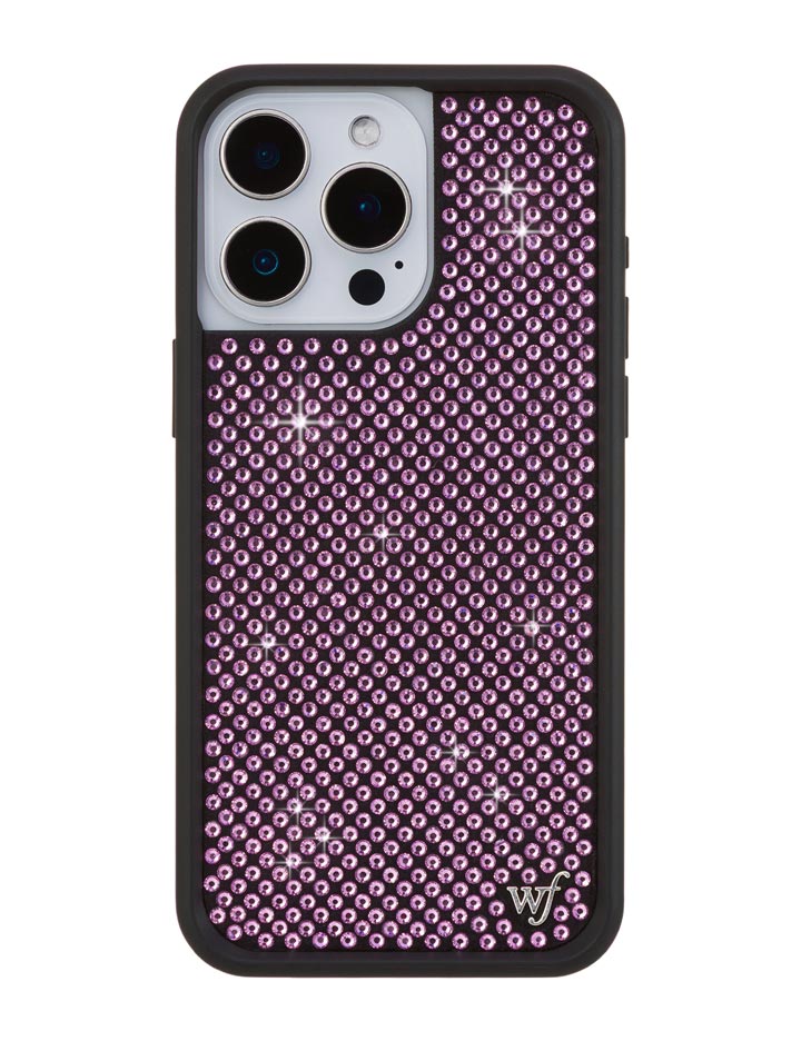 Rhinestone iPhone Case | Pink - Aaria Tees Aaria Tees