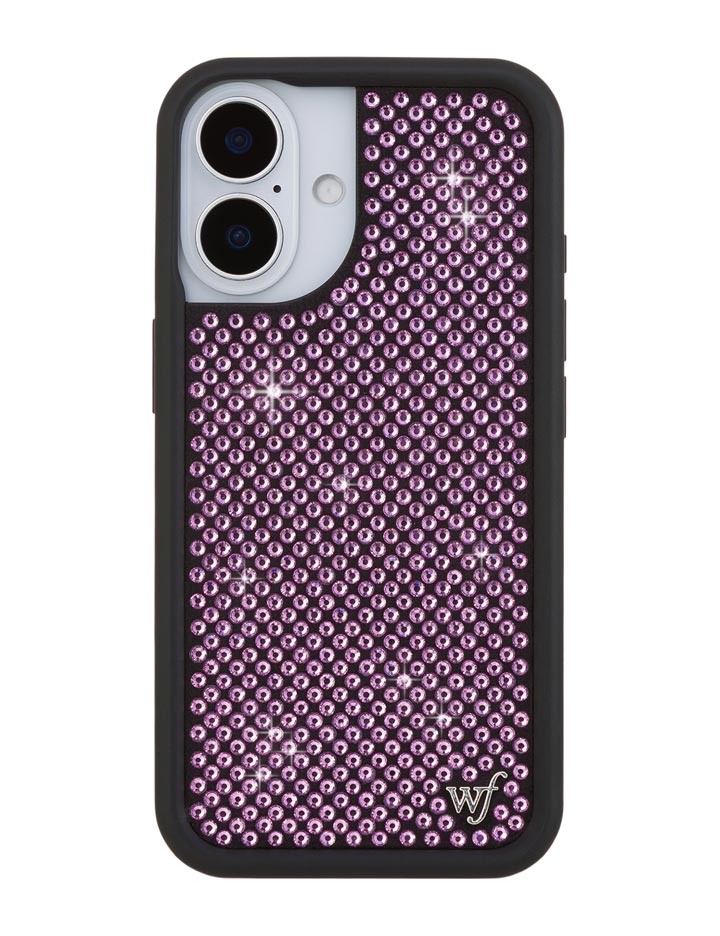 Rhinestone iPhone Case | Pink - Aaria Tees Aaria Tees