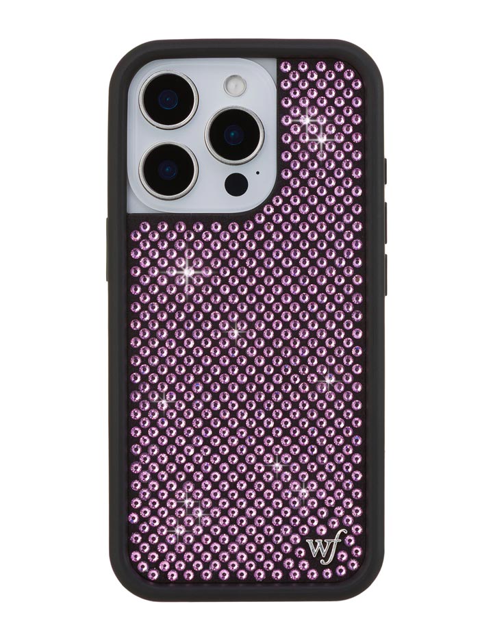 Rhinestone iPhone Case | Pink - Aaria Tees Aaria Tees