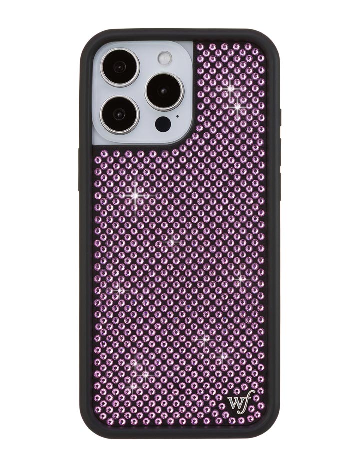 Rhinestone iPhone Case | Pink - Aaria Tees Aaria Tees