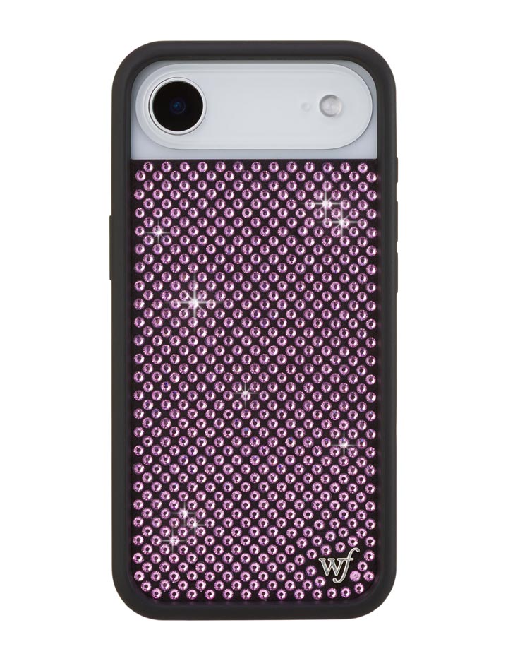 Rhinestone iPhone Case | Pink - Aaria Tees Aaria Tees