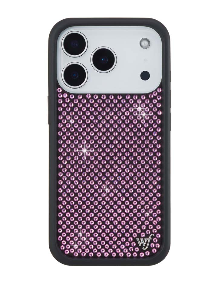 Rhinestone iPhone Case | Pink - Aaria Tees Aaria Tees