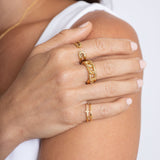 Safety Pin Ring Aaria Tees