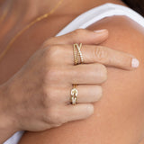 Lizzie Layered Ring Aaria Tees