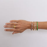 Nicola Cz Bracelet - Purple Aaria Tees