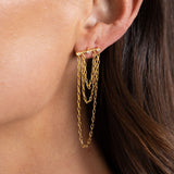 Summer Chain Drop Earring Aaria Tees