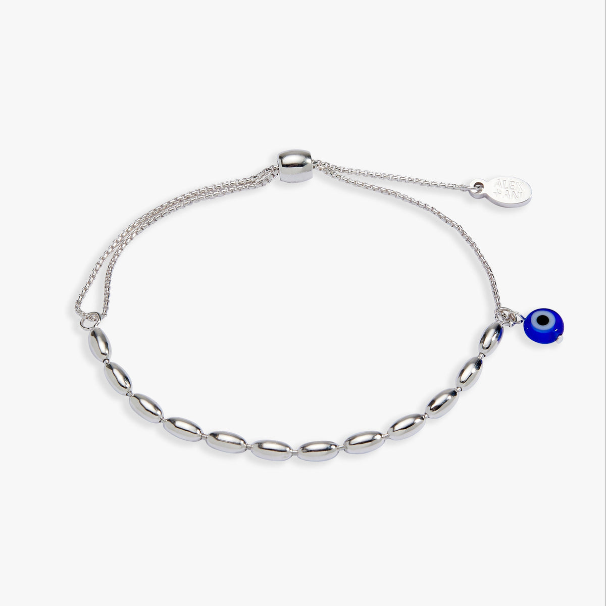 Evil Eye Pull Chain Bracelet - Aaria Tees