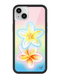 Pastel Plumeria iPhone Case Aaria Tees