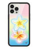 Pastel Plumeria iPhone Case Aaria Tees