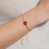 Pink Tourmaline Ballet Bracelet Aaria Tees