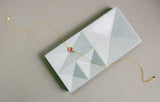 Pink Tourmaline Quartz Minimalist Ballet Necklace Aaria Tees