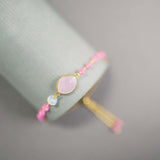 Rose Quartz Bracelet Set Aaria Tees