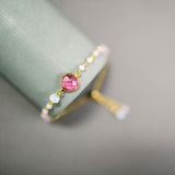 Pink Tourmaline Ballet Bracelet Aaria Tees