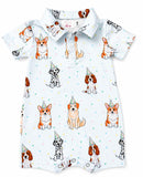 Party Pups Polo Shorty One-Piece - Aaria Tees Aaria Tees