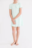 Pastel Green T-Shirt Dress - Aaria Tees Aaria Tees