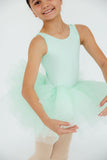 SALE Pastel Green Tank Tutu Leotard - Aaria Tees Aaria Tees