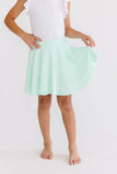 Pastel Green Twirl Skort - Aaria Tees Aaria Tees
