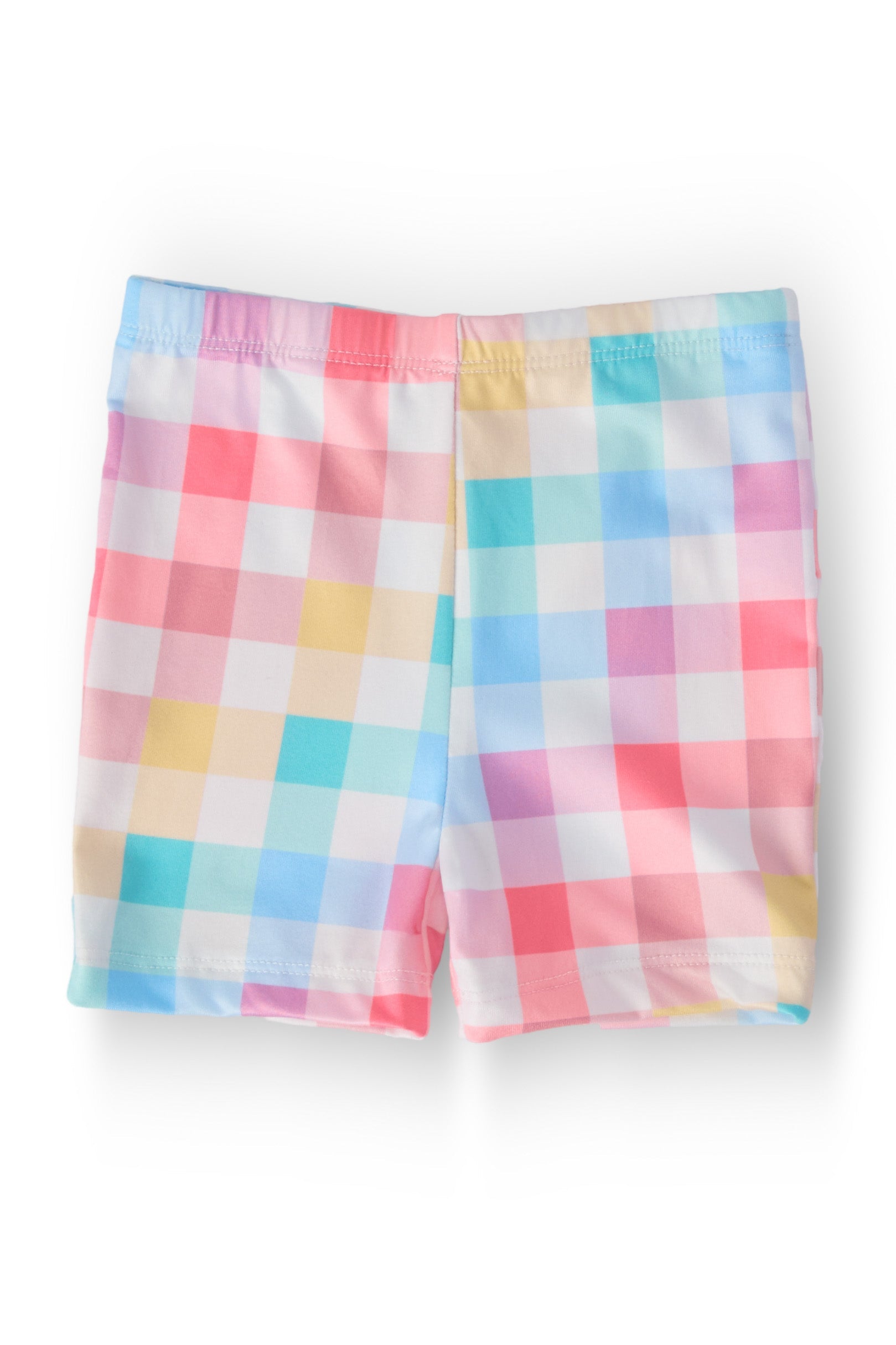 Pastel Plaid Twirl Shorts - Aaria Tees Aaria Tees