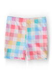 Pastel Plaid Twirl Shorts - Aaria Tees Aaria Tees