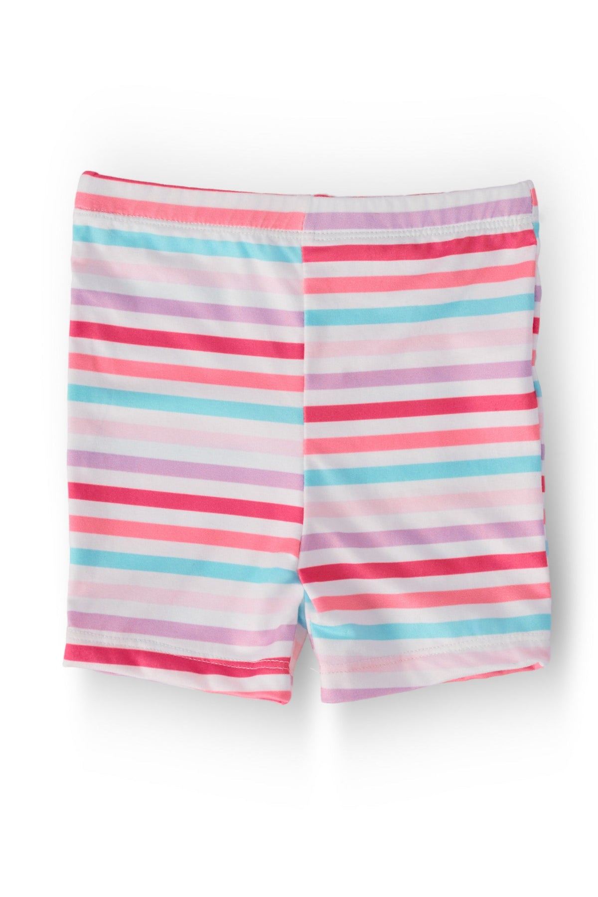 Pastel Stripes Twirl Shorts - Aaria Tees