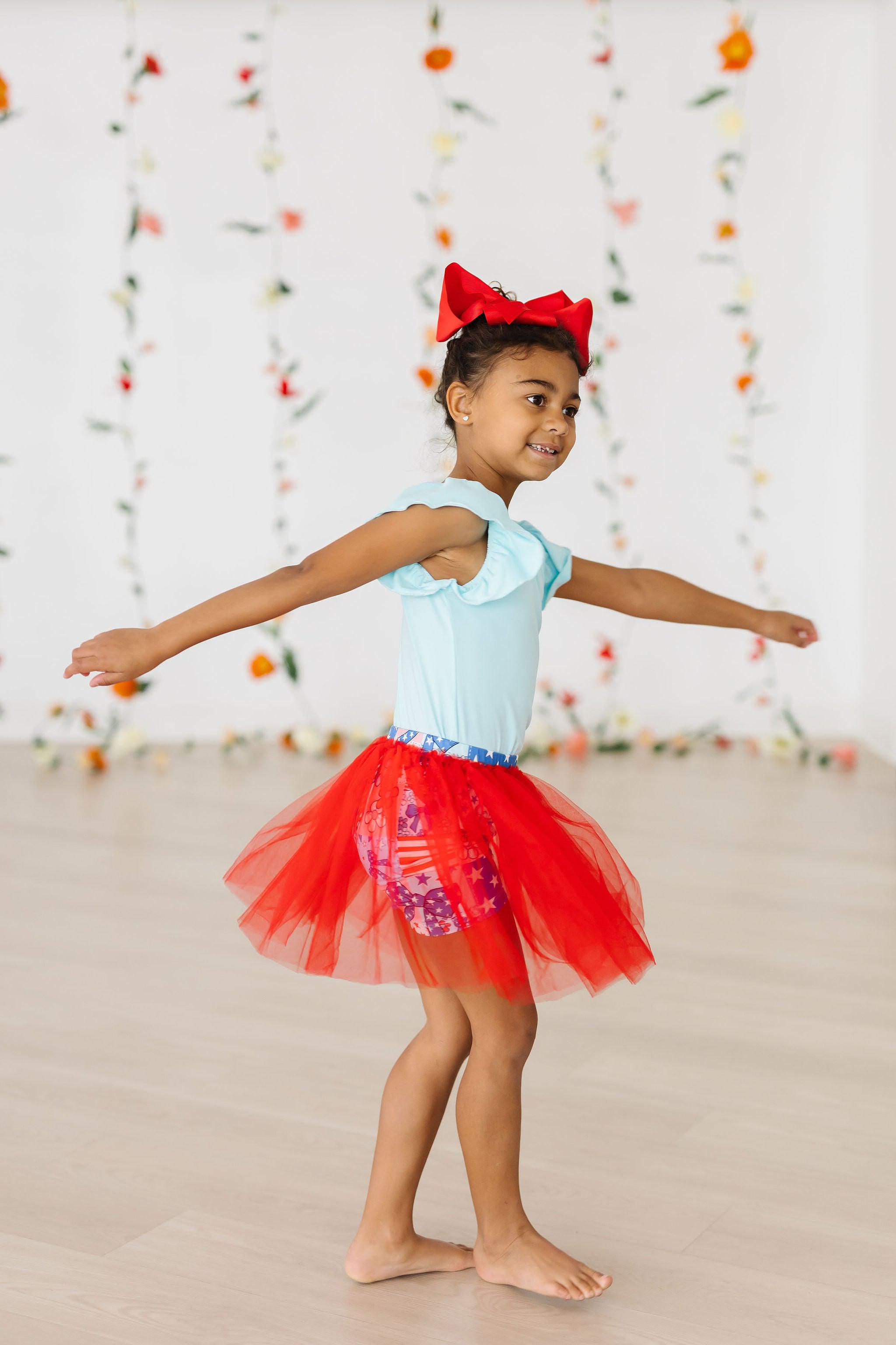 Patriotic Patchwork Tutu Shorts - Aaria Tees Aaria Tees