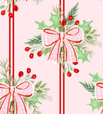 Ribbon & Holly (Dream Blanket) - Aaria Tees Aaria Tees